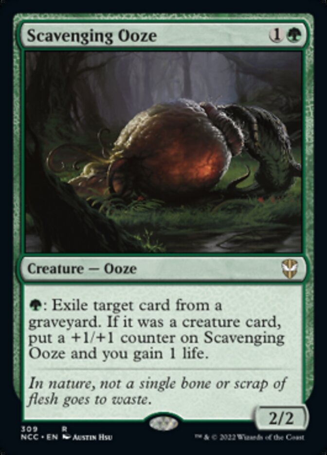 Scavenging Ooze [Streets of New Capenna Commander] - Evolution TCG