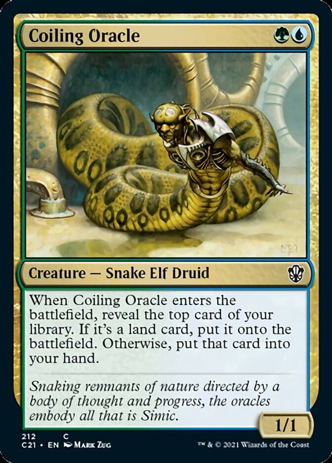 Coiling Oracle [Commander 2021] - Evolution TCG