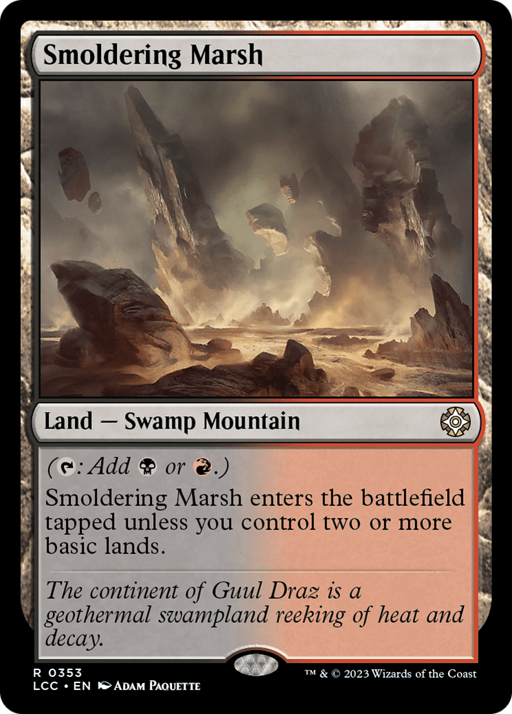 Smoldering Marsh [The Lost Caverns of Ixalan Commander] - Evolution TCG