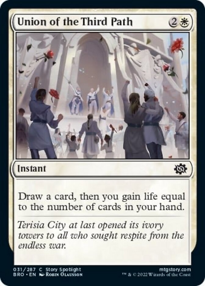 Union of the Third Path [The Brothers' War] - Evolution TCG