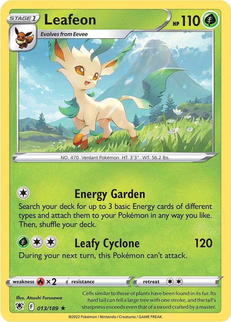 Leafeon (013/189) [Sword & Shield: Astral Radiance] - Evolution TCG