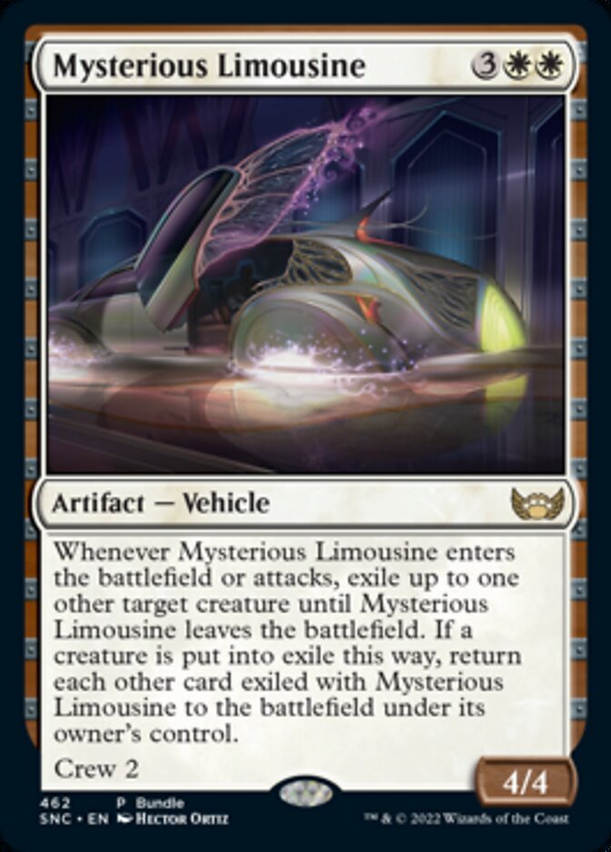 Mysterious Limousine (Bundle) [Streets of New Capenna] - Evolution TCG
