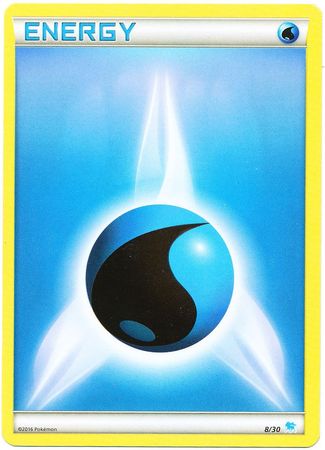 Water Energy (8/30) [XY: Trainer Kit 3 - Suicune] - Evolution TCG