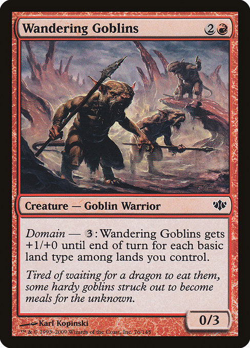 Wandering Goblins [Conflux] - Evolution TCG