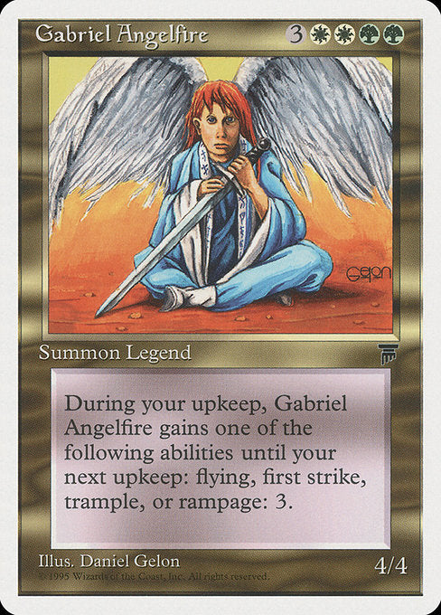 Gabriel Angelfire [Chronicles] - Evolution TCG