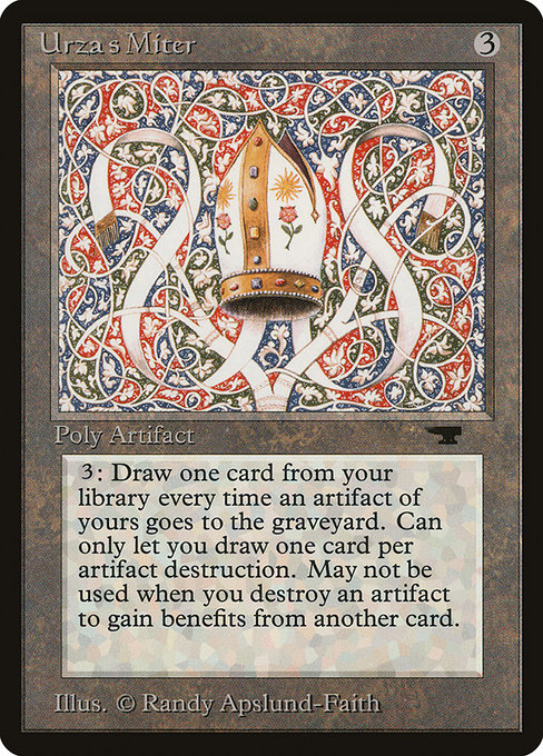 Urza's Miter [Antiquities] - Evolution TCG