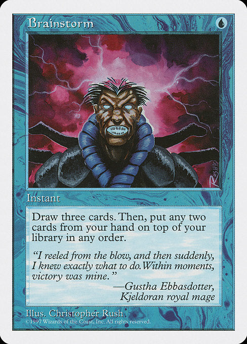 Brainstorm [Fifth Edition] - Evolution TCG