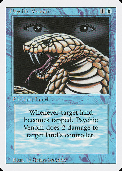 Psychic Venom [Revised Edition] - Evolution TCG