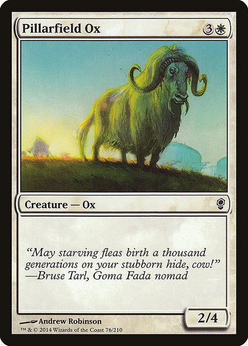 Pillarfield Ox [Conspiracy] - Evolution TCG