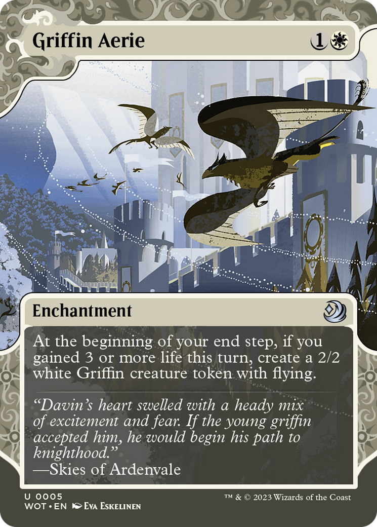 Griffin Aerie [Wilds of Eldraine: Enchanting Tales] - Evolution TCG