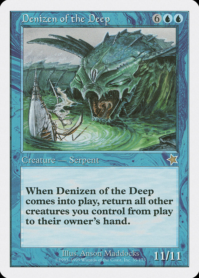 Denizen of the Deep [Starter 1999] - Evolution TCG
