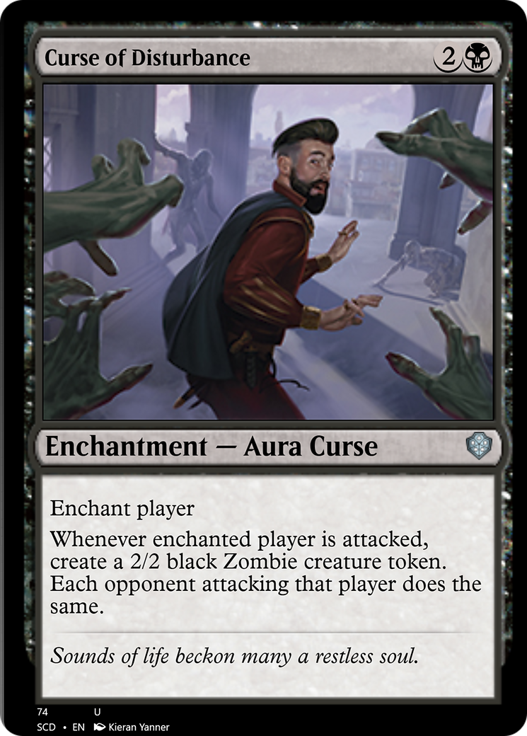 Curse of Disturbance [Starter Commander Decks] - Evolution TCG