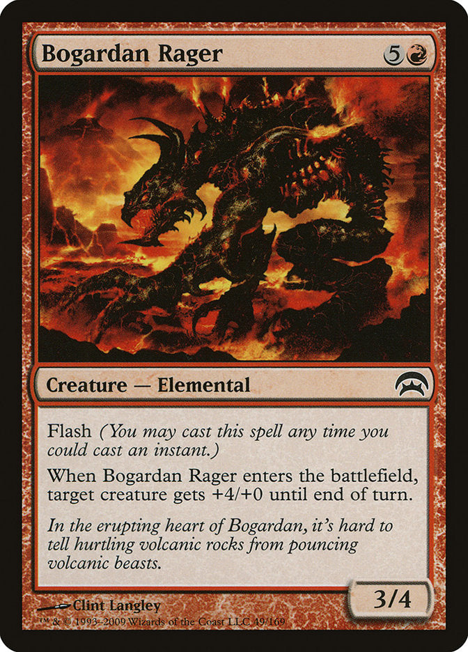 Bogardan Rager [Planechase] - Evolution TCG