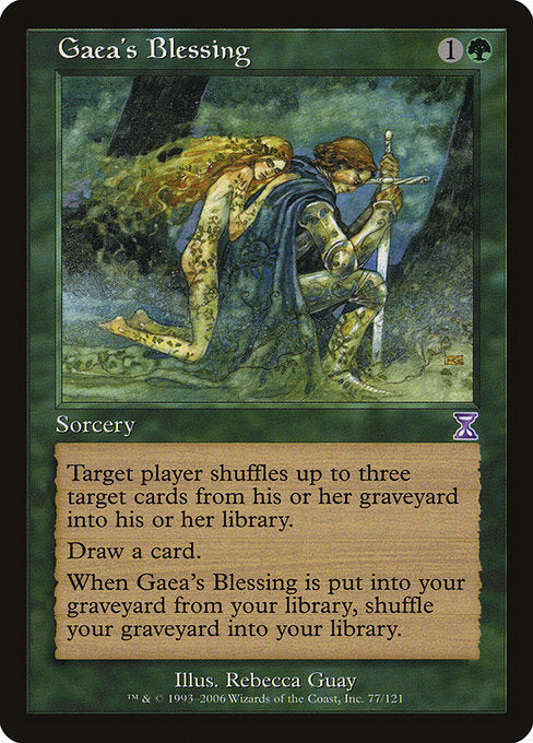 Gaea's Blessing [Time Spiral Timeshifted] - Evolution TCG