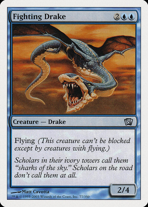 Fighting Drake [Eighth Edition] - Evolution TCG