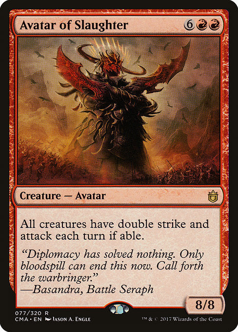Avatar of Slaughter [Commander Anthology] - Evolution TCG