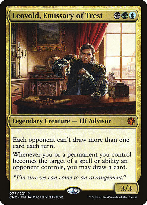 Leovold, Emissary of Trest [Conspiracy: Take the Crown] - Evolution TCG