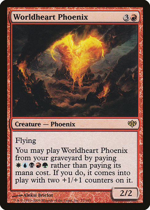 Worldheart Phoenix [Conflux] - Evolution TCG