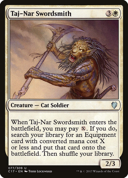 Taj-Nar Swordsmith [Commander 2017] - Evolution TCG