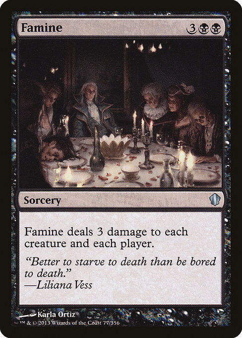 Famine [Commander 2013] - Evolution TCG