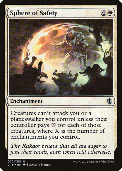 Sphere of Safety [Commander 2016] - Evolution TCG