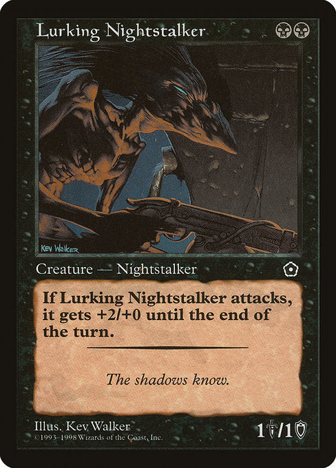 Lurking Nightstalker [Portal Second Age] - Evolution TCG