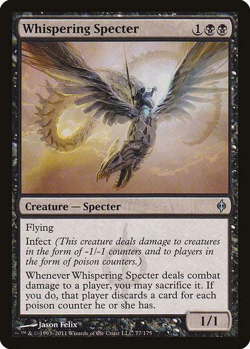 Whispering Specter [New Phyrexia] - Evolution TCG