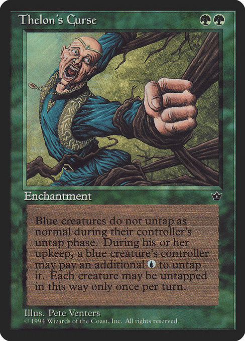 Thelon's Curse [Fallen Empires] - Evolution TCG