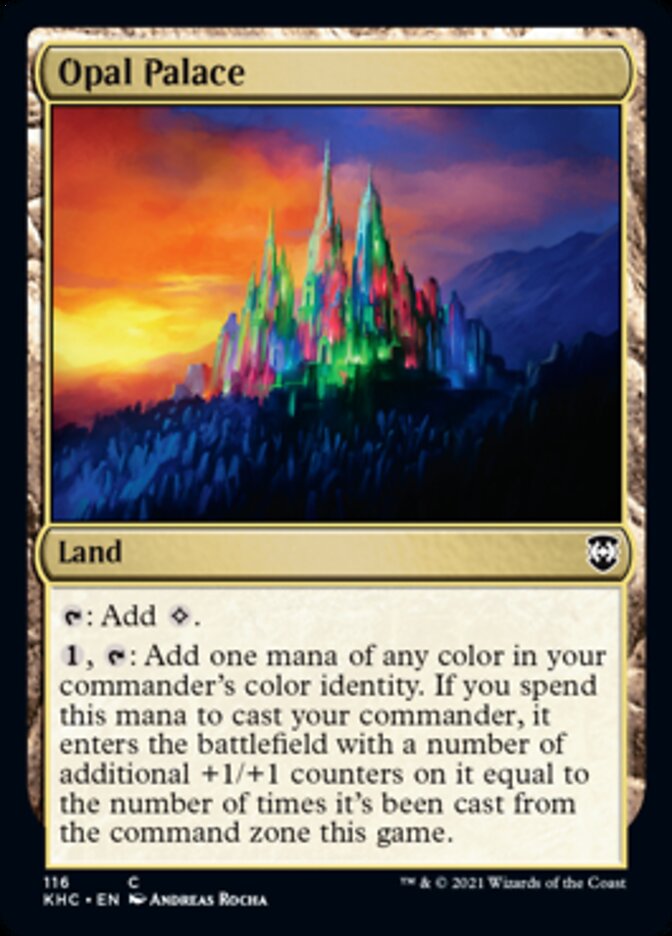 Opal Palace [Kaldheim Commander] - Evolution TCG