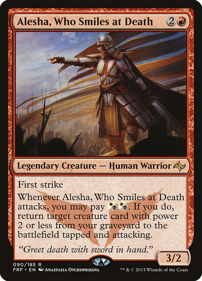 Alesha, Who Smiles at Death [Fate Reforged] - Evolution TCG