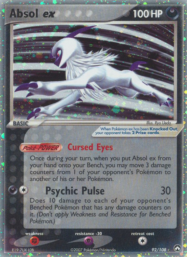 Absol ex (92/108) [EX: Power Keepers] - Evolution TCG