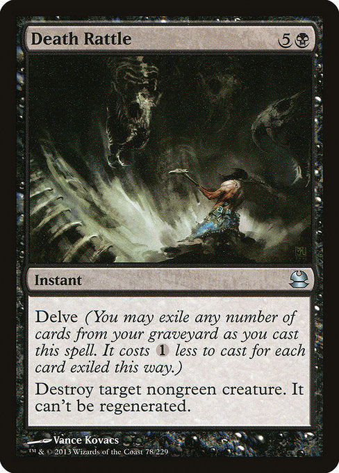 Death Rattle [Modern Masters] - Evolution TCG