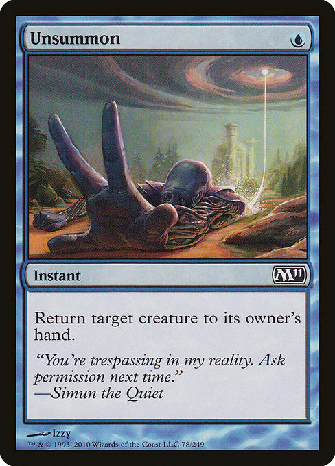 Unsummon [Magic 2011] - Evolution TCG