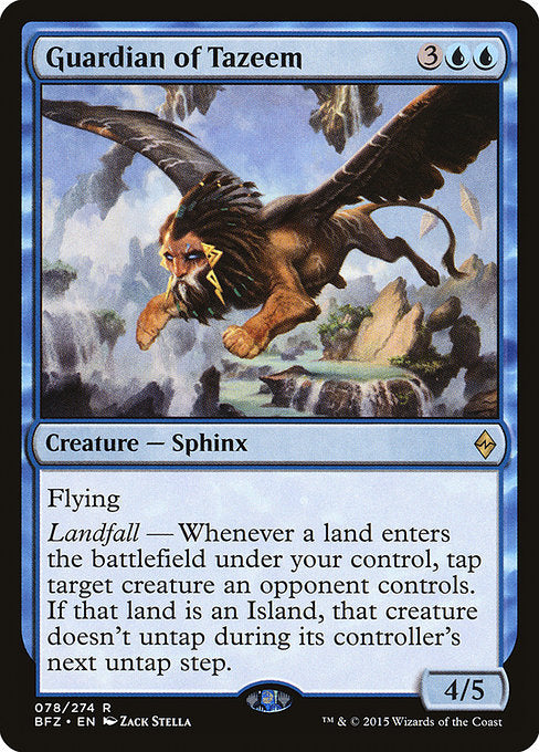 Guardian of Tazeem [Battle for Zendikar] - Evolution TCG