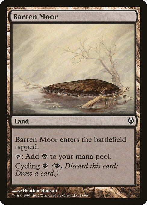 Barren Moor [Duel Decks: Izzet vs. Golgari] - Evolution TCG