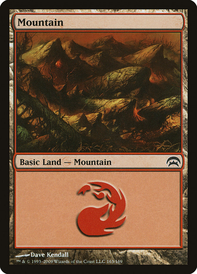 Mountain (163) [Planechase] - Evolution TCG