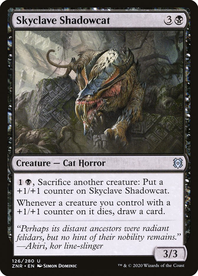 Skyclave Shadowcat [Zendikar Rising] - Evolution TCG