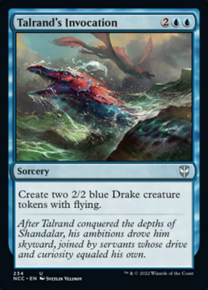 Talrand's Invocation [Streets of New Capenna Commander] - Evolution TCG