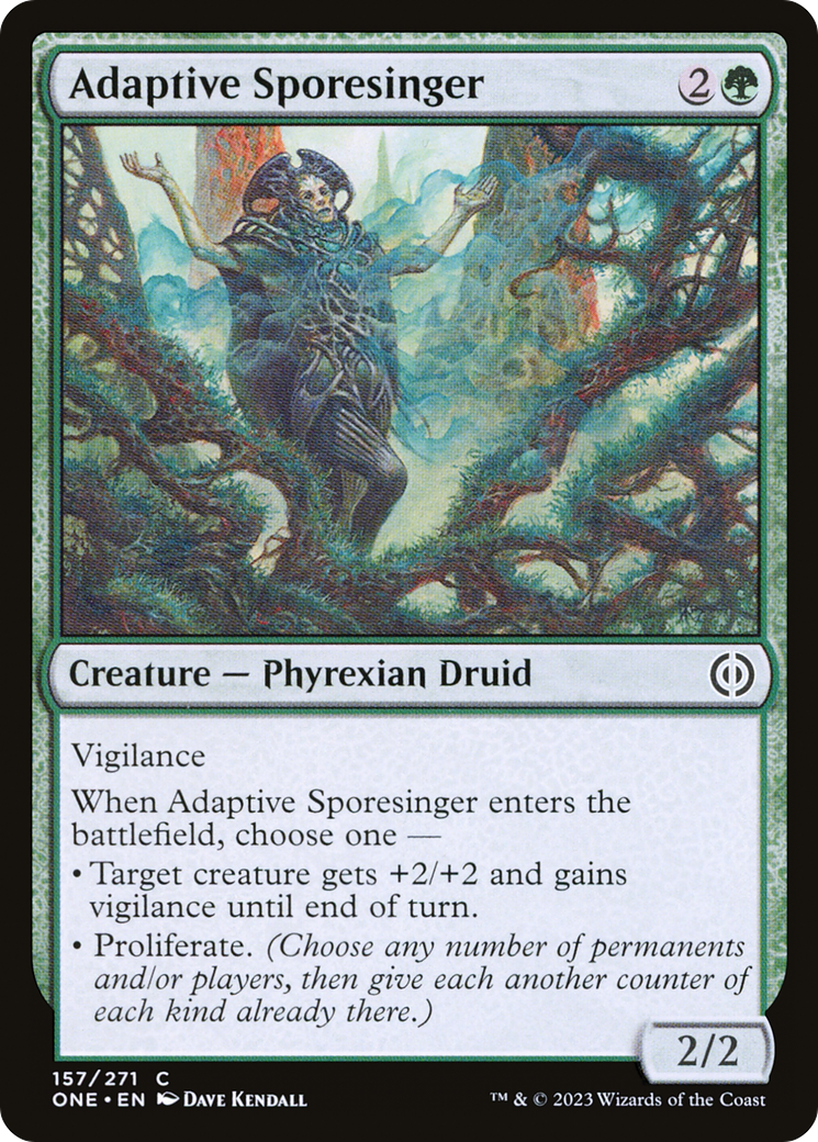 Adaptive Sporesinger [Phyrexia: All Will Be One] - Evolution TCG