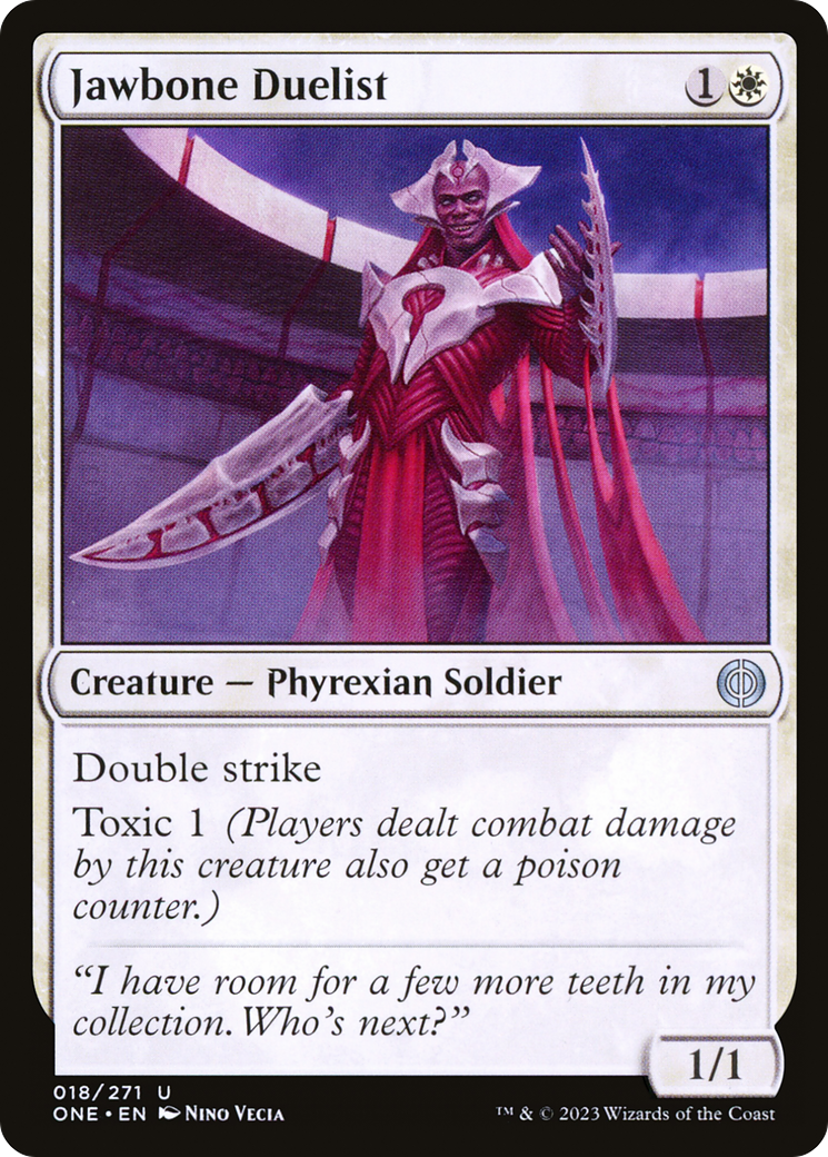 Jawbone Duelist [Phyrexia: All Will Be One] - Evolution TCG