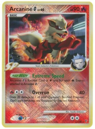 Arcanine G (15/147) (League Promo) [Platinum: Supreme Victors] - Evolution TCG