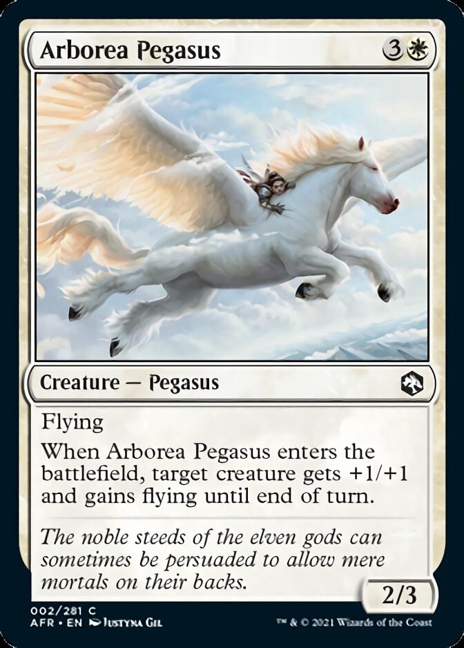 Arborea Pegasus [Dungeons & Dragons: Adventures in the Forgotten Realms] - Evolution TCG