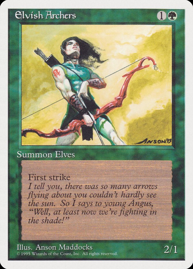 Elvish Archers [Rivals Quick Start Set] - Evolution TCG