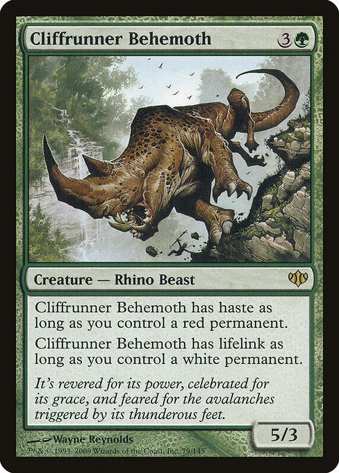 Cliffrunner Behemoth [Conflux] - Evolution TCG