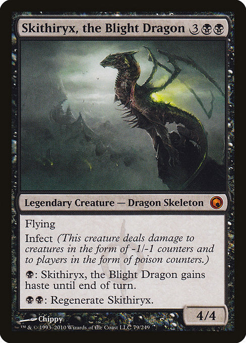 Skithiryx, the Blight Dragon [Scars of Mirrodin] - Evolution TCG
