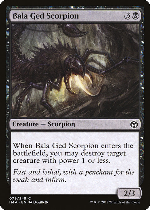 Bala Ged Scorpion [Iconic Masters] - Evolution TCG