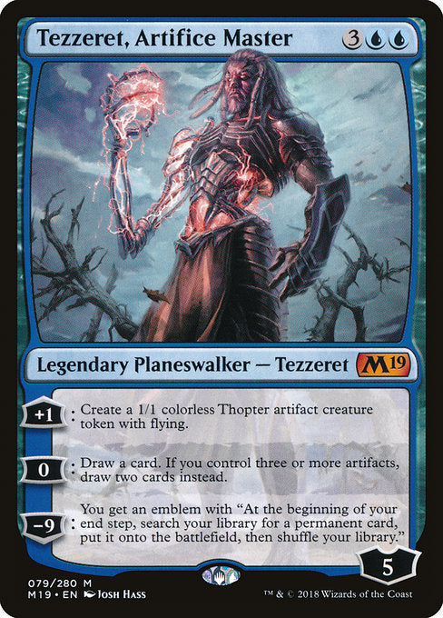 Tezzeret, Artifice Master [Core Set 2019] - Evolution TCG