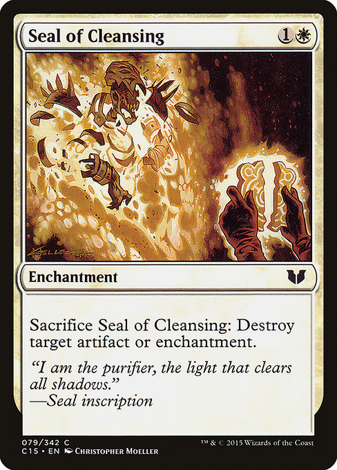 Seal of Cleansing [Commander 2015] - Evolution TCG