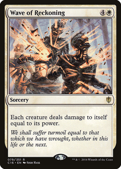 Wave of Reckoning [Commander 2016] - Evolution TCG