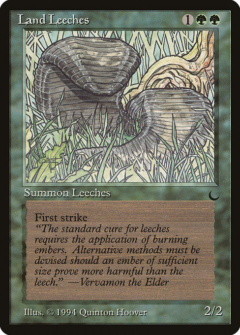 Land Leeches [The Dark] - Evolution TCG